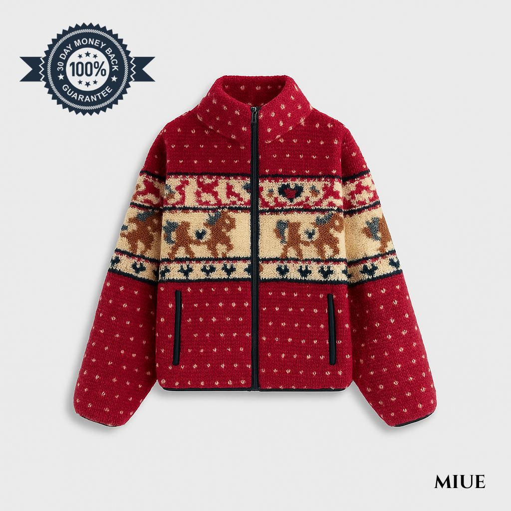 Miue Sherpa Fleece Jacket