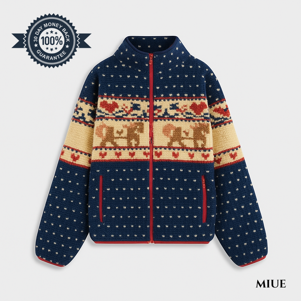 Miue Sherpa Fleece Jacket