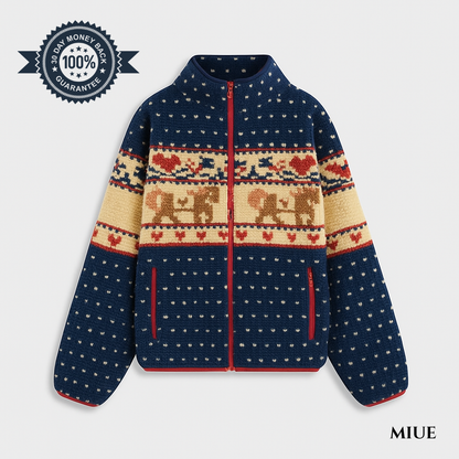 Miue Sherpa Fleece Jacket