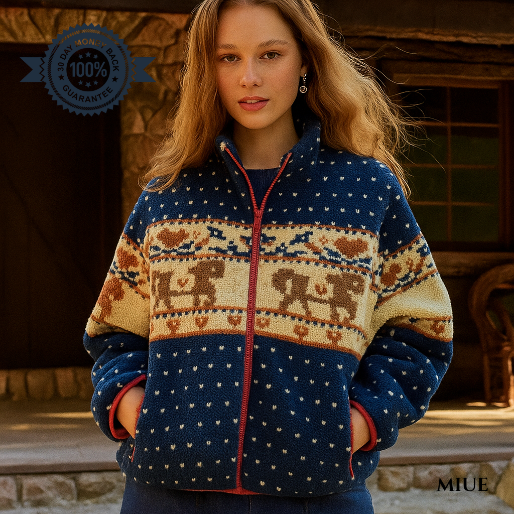 Miue Sherpa Fleece Jacket